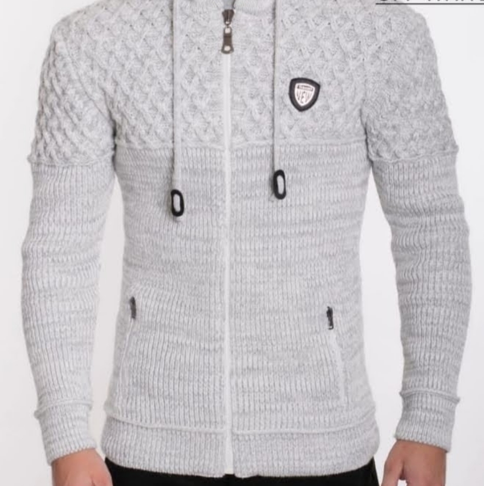 Hooded Sweater with Pockets